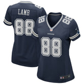 CeeDee Lamb Dallas Cowboys Women's Game Jersey - Navy - Nike