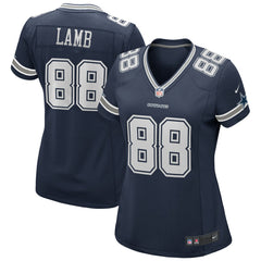 CeeDee Lamb Dallas Cowboys Women's Game Jersey - Navy - Nike