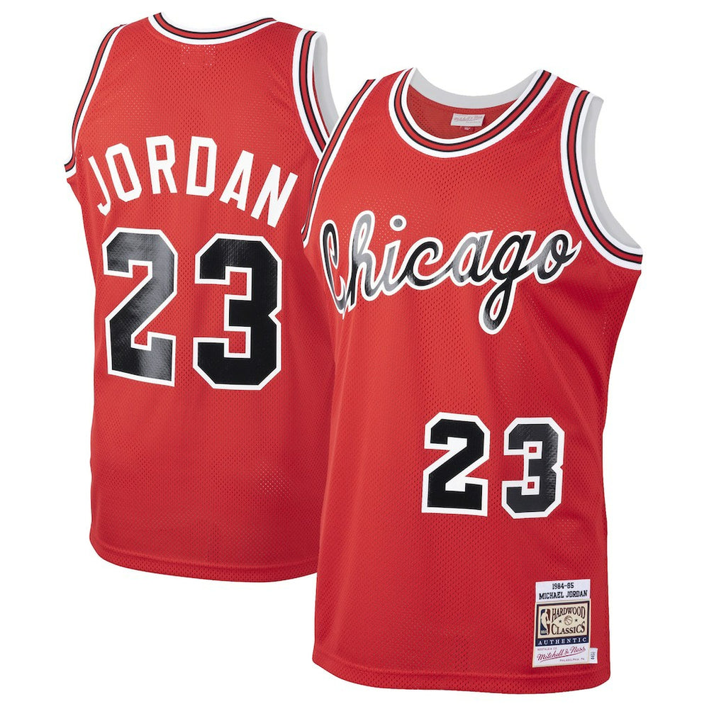 Mitchell & Ness Michael Jordan Chicago Bulls 1984/85 Hardwood Classics Rookie Authentic Jersey Red