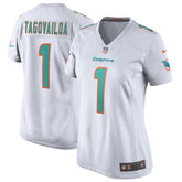 Tua Tagovailoa Miami Dolphins Women's Game Jersey - White - Nike