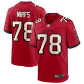 Tristan Wirfs Tampa Bay Buccaneers Player Game Jersey - Red - Nike