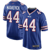 Tyler Matakevich Buffalo Bills Game Player Jersey - Royal - Nike