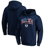 Milwaukee Bucks Banner Wave Pullover Hoodie Navy