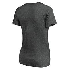 Indianapolis Colts Women's Secondary Logo V-Neck T-Shirt - Heather Gray - NFL