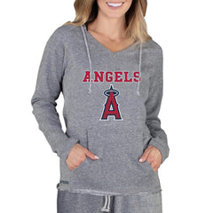 Los Angeles Angels Concepts Sport Women's Mainstream Terry Long Sleeve Hoodie Top Discount