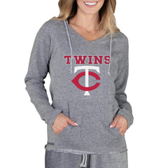 Minnesota Twins Concepts Sport Women's Mainstream Terry Long Sleeve Hoodie Top Outlet