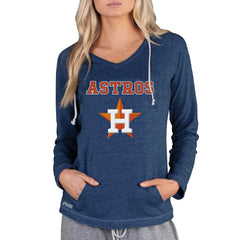 Houston Astros Concepts Sport Women's Mainstream Terry Long Sleeve Hoodie Top Sale