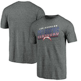 Los Angeles Chargers Team Freedom Tri-Blend T-Shirt - Gray - NFL