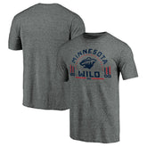 Minnesota Wild Team Freedom Tri-Blend T-Shirt - Heathered Gray | NHL Clearance