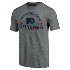 Philadelphia Flyers Team Freedom Tri-Blend T-Shirt - Heathered Gray | NHL near me