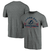 Tampa Bay Lightning Team Freedom Tri-Blend T-Shirt - Heathered Gray | NHL near me
