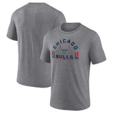 Chicago Bulls Team Freedom Tri-Blend T-Shirt Gray