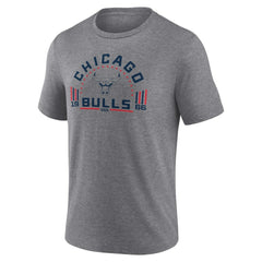 Chicago Bulls Team Freedom Tri-Blend T-Shirt Gray