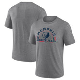 Memphis Grizzlies Team Freedom Tri-Blend T-Shirt Gray