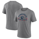 Minnesota Timberwolves Team Freedom Tri-Blend T-Shirt Gray