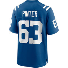 Danny Pinter Indianapolis Colts Game Jersey - Royal - Nike