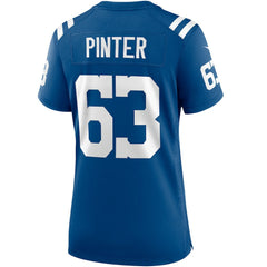 Danny Pinter Indianapolis Colts Women's Game Jersey - Royal - Nike