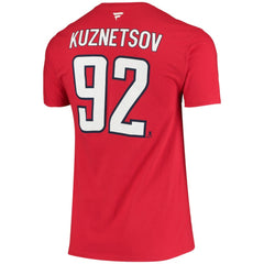 Evgeny Kuznetsov Washington Capitals Fanatics Name & Number T-Shirt - Red | Fanatics discount