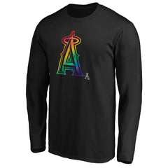 Los Angeles Angels Team Pride Logo Long Sleeve T-Shirt Online