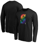 Seattle Mariners Team Pride Logo Long Sleeve T-Shirt Outlet