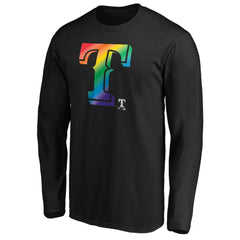 Texas Rangers Team Pride Logo Long Sleeve T-Shirt Online