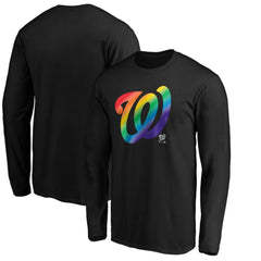 Washington Nationals Team Pride Logo Long Sleeve T-Shirt for sale