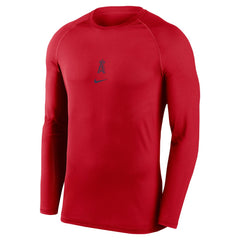 Los Angeles Angels Nike Authentic Collection Raglan Long Sleeve T-Shirt Outlet