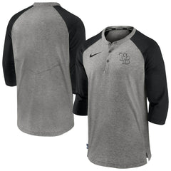 Tampa Bay Rays Nike Authentic Collection Flux Henley Raglan 3/4-Sleeve T-Shirt Near Me