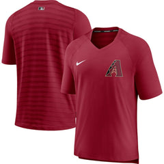 Arizona Diamondbacks Nike Authentic Collection Pregame Performance V-Neck T-Shirt Sale