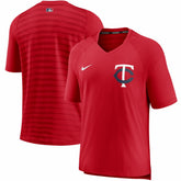 Minnesota Twins Nike Authentic Collection Pregame Performance V-Neck T-Shirt Sale