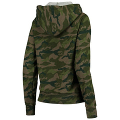 New Orleans Saints New Era Women's Raglan Full-Zip Hoodie - Camo - NFL