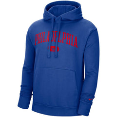 Nike Philadelphia 76ers Heritage Essential Pullover Hoodie Royal
