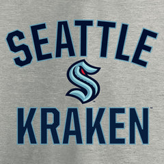 Seattle Kraken Fanatics Victory Arch T-Shirt - Heather Gray | Fanatics on sale