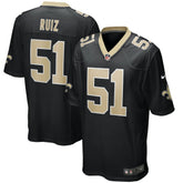 Cesar Ruiz New Orleans Saints Player Game Jersey - Black - Nike