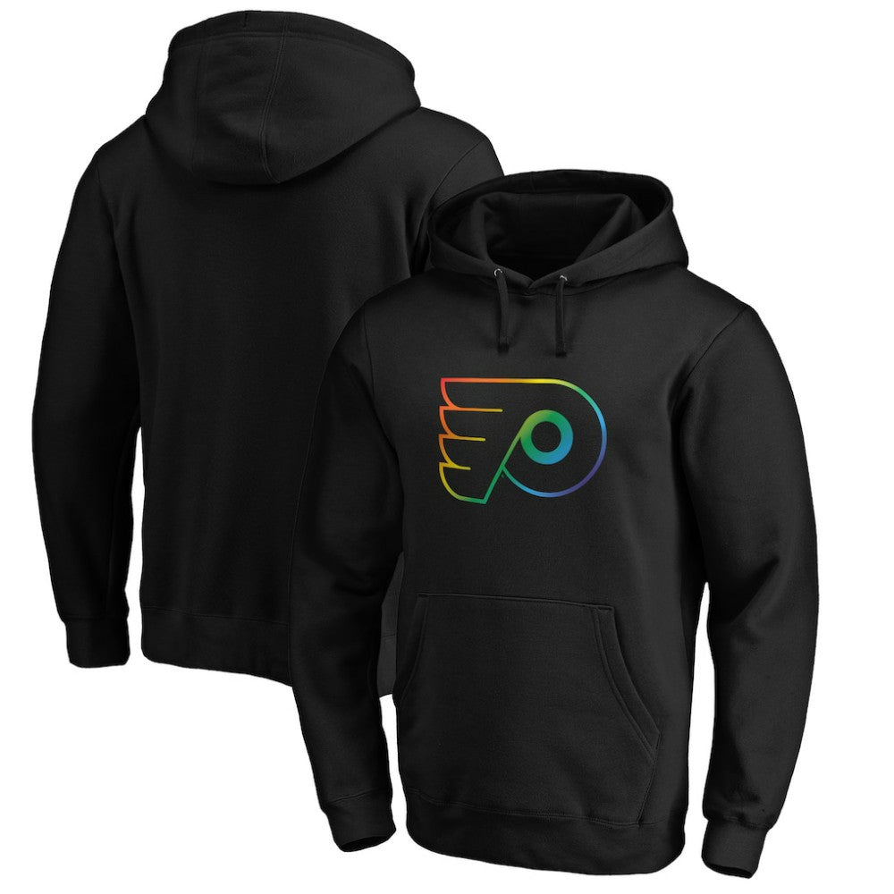 Philadelphia Flyers Team Pride Logo Pullover Hoodie - Black | NHL on sale