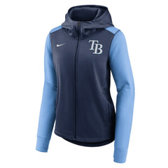 Tampa Bay Rays Nike Women's Authentic Collection Baseball Performance Full-Zip Hoodie Outlet