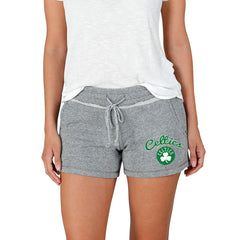 Boston Celtics Concepts Sport Women's Mainstream Terry Shorts Gray