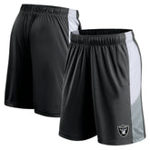 Las Vegas Raiders Prep Colorblock Shorts - Black - Fanatics