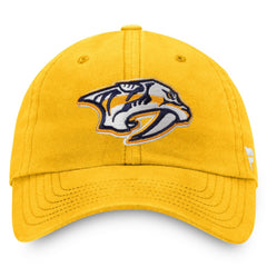 Nashville Predators Fanatics Core Primary Logo Adjustable Hat - Gold | Fanatics Clearance