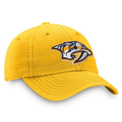 Nashville Predators Fanatics Core Primary Logo Adjustable Hat - Gold | Fanatics Clearance