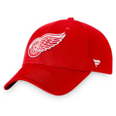 Detroit Red Wings Fanatics Core Adjustable Hat - Red | Fanatics on sale