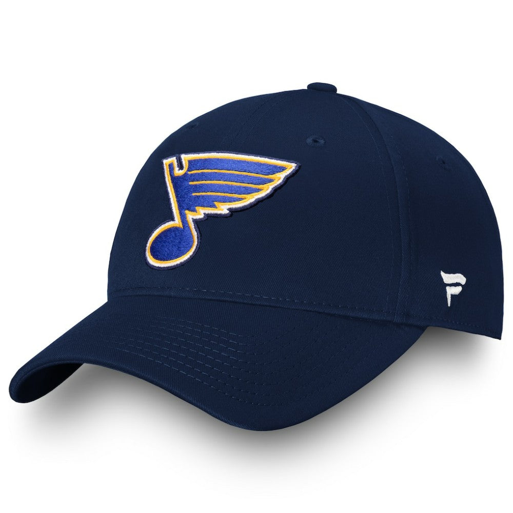 St. Louis Blues Fanatics Core Adjustable Hat - Navy | Fanatics online
