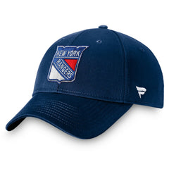 New York Rangers Fanatics Core Adjustable Hat - Navy | Fanatics Lifestyle