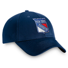 New York Rangers Fanatics Core Adjustable Hat - Navy | Fanatics Lifestyle