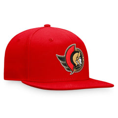 Ottawa Senators Fanatics Core Primary Logo Fitted Hat - Red | Fanatics Lifestyle