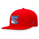 New York Rangers Fanatics Core Primary Logo Fitted Hat - Red | Fanatics discount