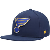St. Louis Blues Fanatics Core Primary Logo Fitted Hat - Navy | Fanatics near me