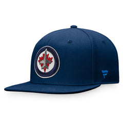 Winnipeg Jets Fanatics Core Primary Logo Fitted Hat - Navy | Fanatics discount