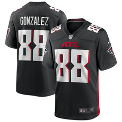 Tony Gonzalez Atlanta Falcons Game Retired Player Jersey - Black - Nike