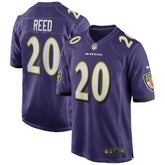 Ed Reed Baltimore Ravens Game Retired Player Jersey - Purple - Nike